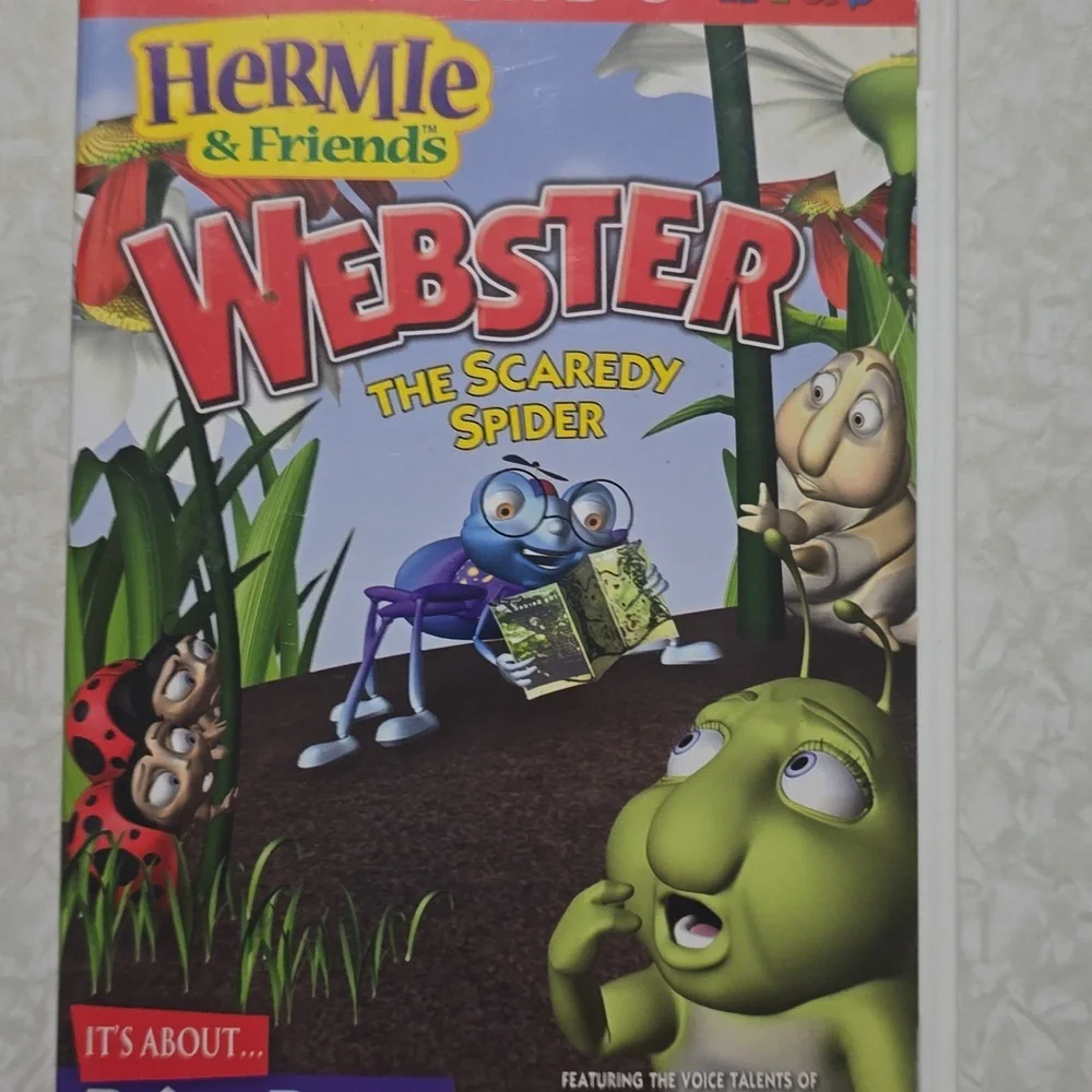 Hermie & Friends Webster the Scaredy‎ Spider DVD